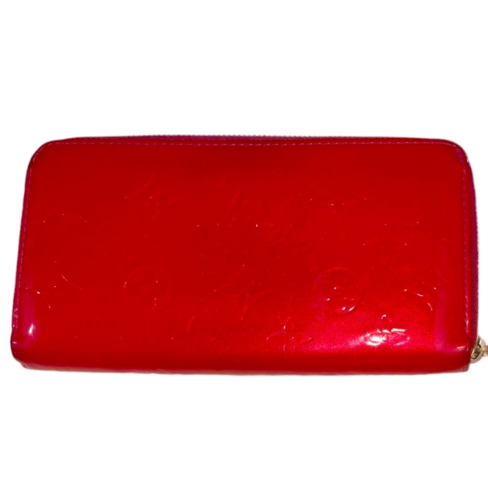 Louis Vuitton Red Embossed Wallet - Picture 4 of 16